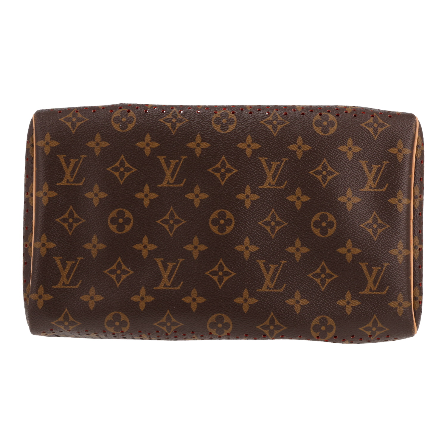 Borsa Louis Vuitton  Speedy 30 Édition Limitée in tela monogram e pelle naturale - Detail D1