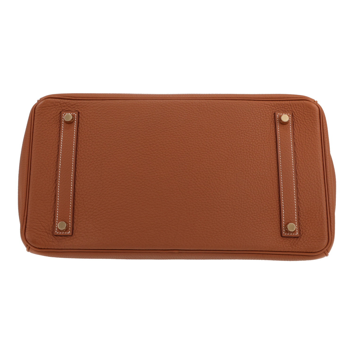 Borsa Hermès  Birkin 35 cm in pelle togo gold - Detail D1