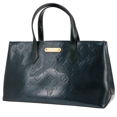 Bolso de mano Louis Vuitton  Wilshire en charol Monogram verde