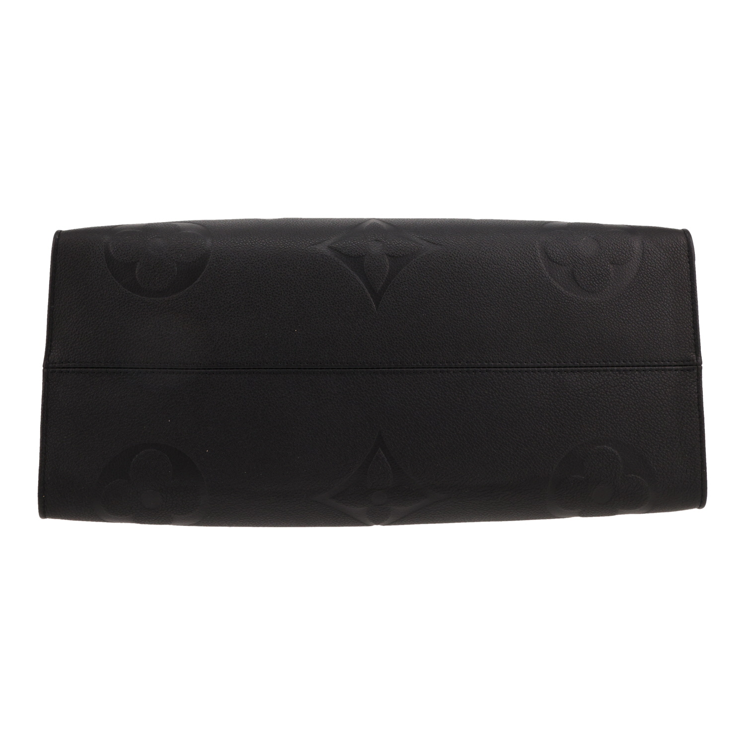 Bolso Cabás Louis Vuitton  Onthego modelo grande  en cuero monogram huella negro - Detail D1