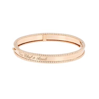 Bracciale Van Cleef & Arpels Perlée Signature in oro rosa