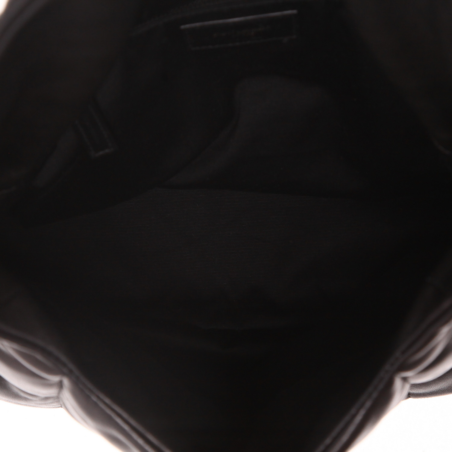 Borsa a tracolla Saint Laurent  Puffer modello piccolo  in pelle trapuntata nera - Detail D3