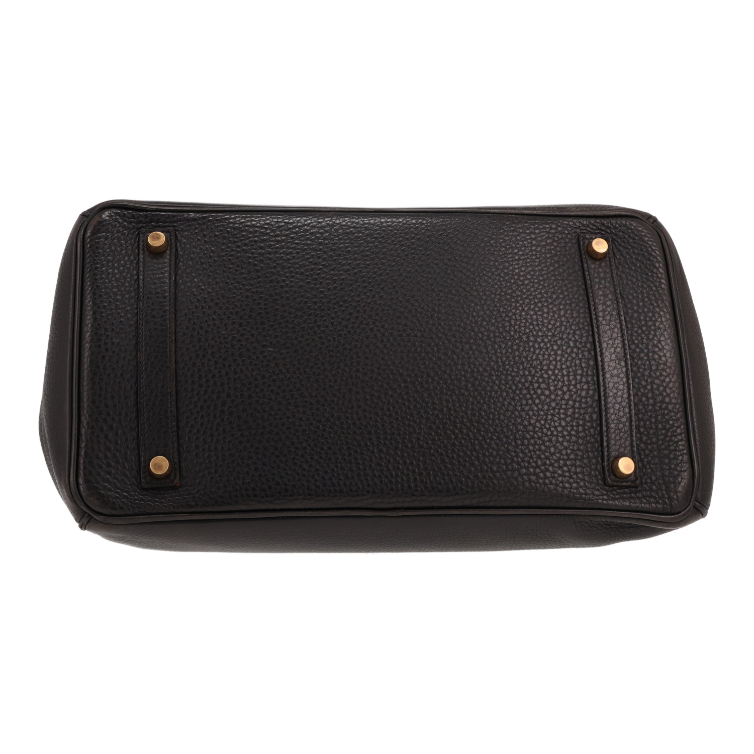 Sac à main Hermès  Birkin 35 cm en cuir togo noir - Detail D1