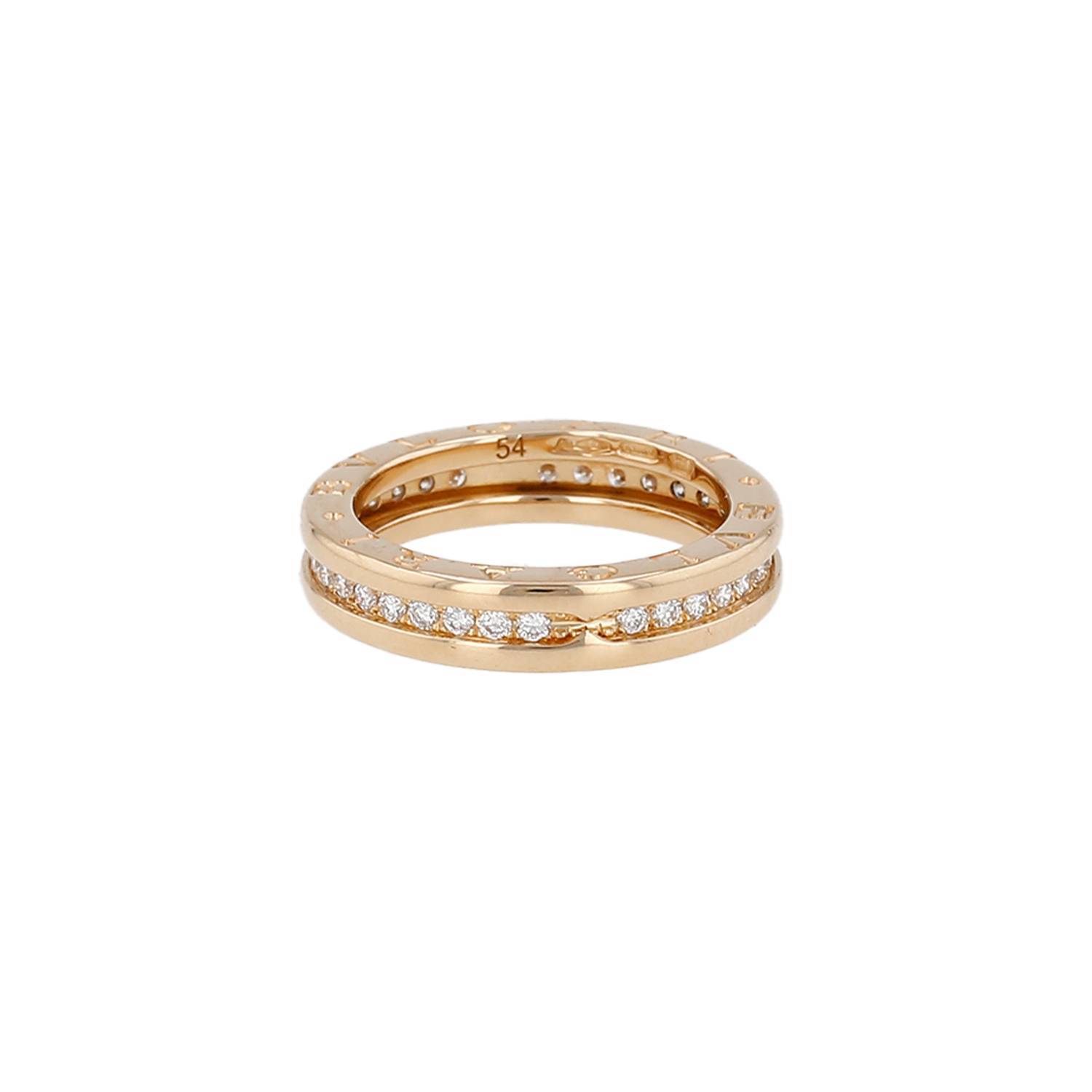 Alliance Bulgari B.Zero1 or jaune diamants occasion Alliance Bulgari B.Zero1 or jaune diamants occasion