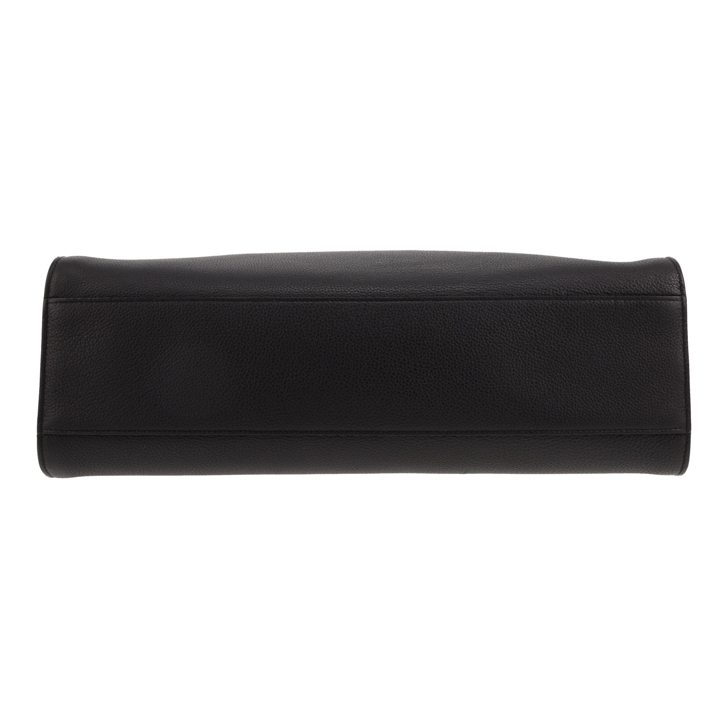 Saint Laurent  Sac de jour large model  handbag  in black grained leather - Detail D1