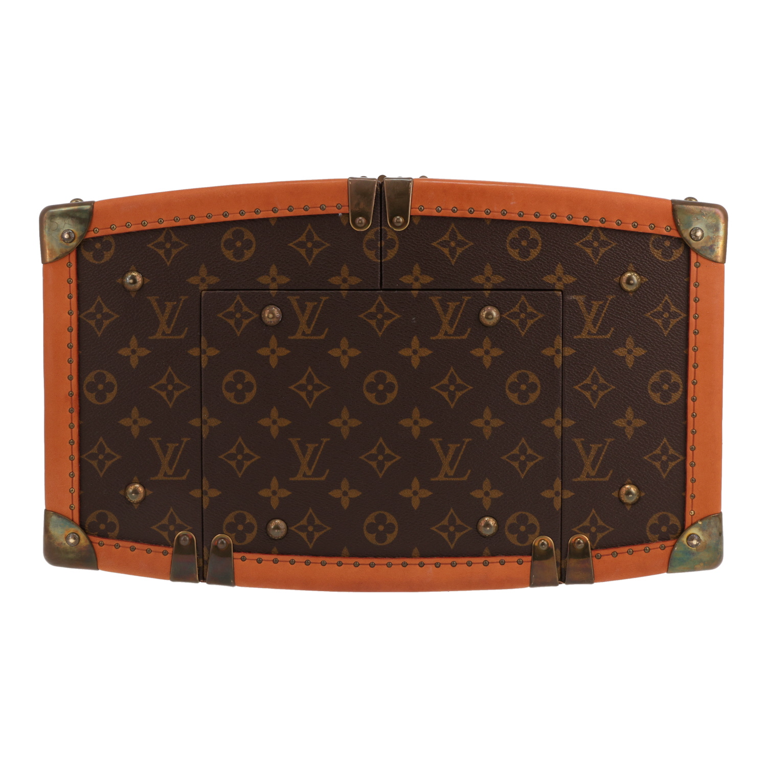 Vanity Louis Vuitton  Edition Limitée Sharon Stone en lona Monogram revestida y cuero natural - Detail D1