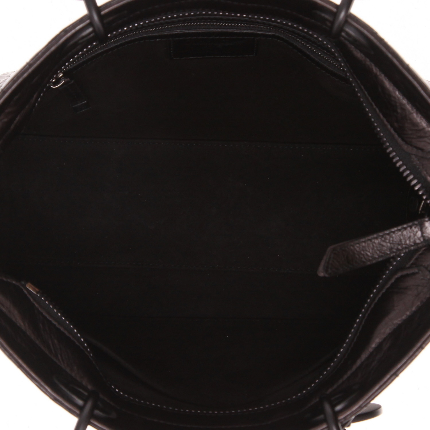 Bolso de mano Dior  Lady Dior en cuero cannage negro - Detail D3