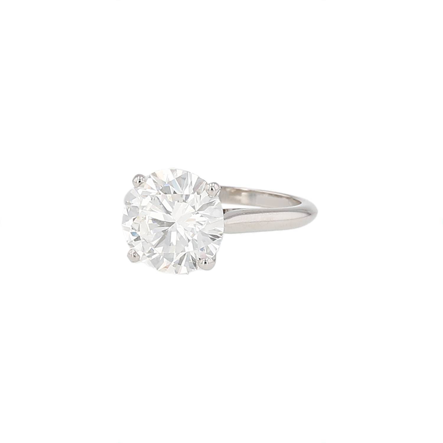 Bague Solitaire Boucheron Platine Diamant 5ct Occasion