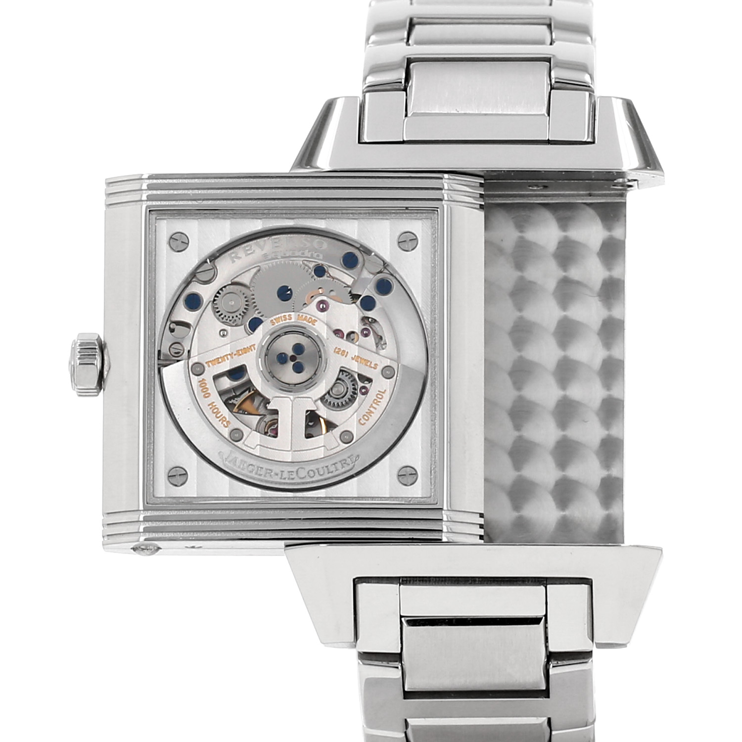 Montre Jaeger-LeCoultre Squadra en acier Ref: Jaeger-LeCoultre - 234.8.66  Vers 2000 - Detail D3