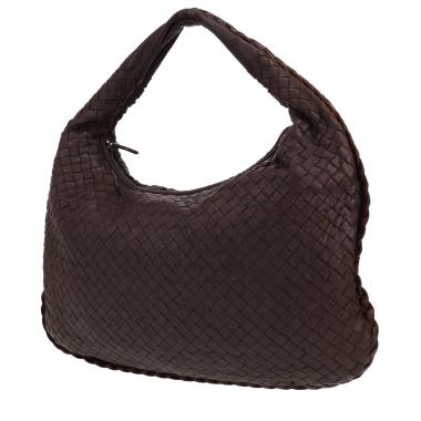 Bolso de mano Bottega Veneta  Veneta en cuero intrecciato marrón