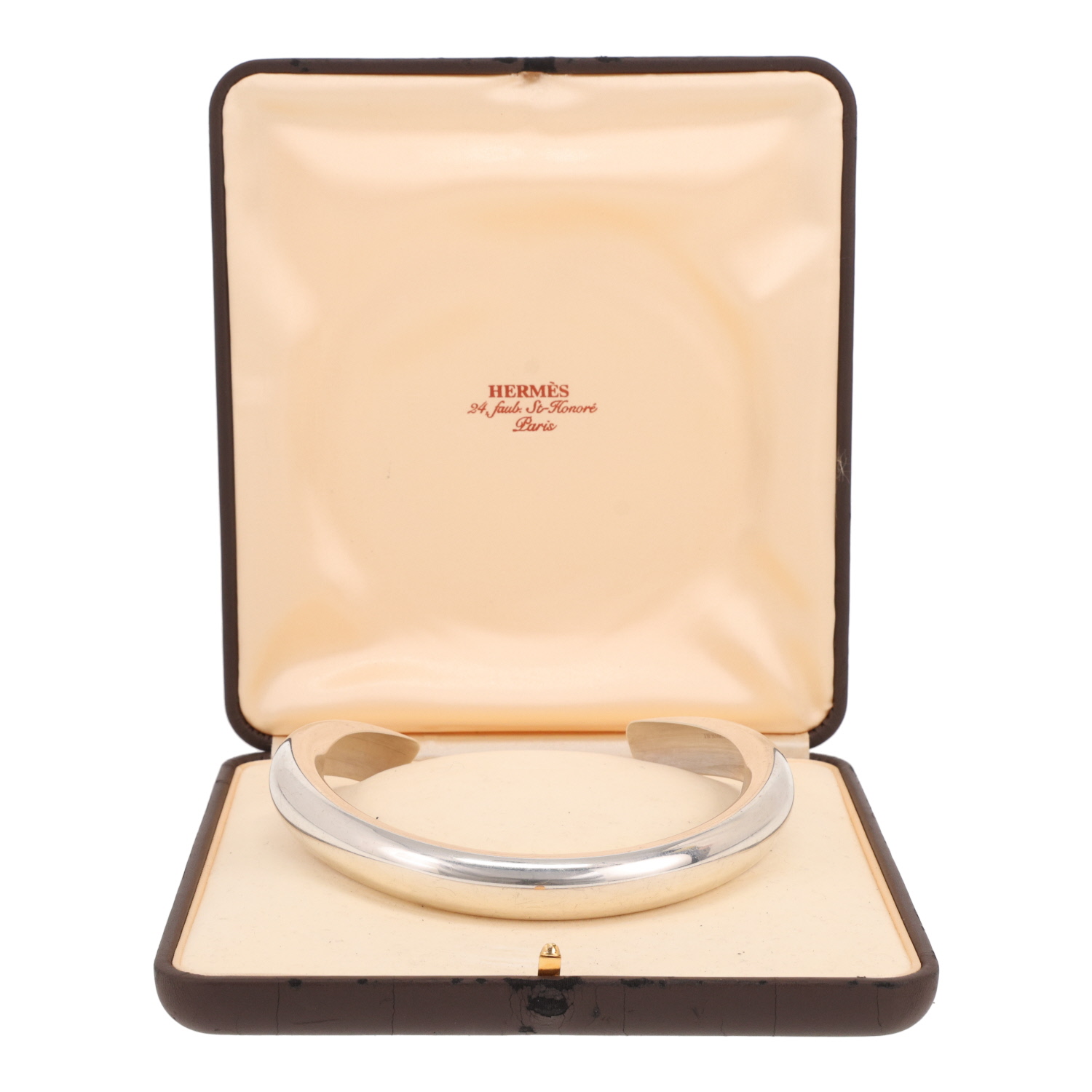 Collana rigida Hermès Mombasa in argento - Detail D2