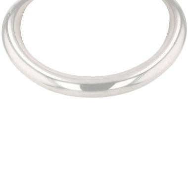 Collar rígido Hermès Mombasa de plata