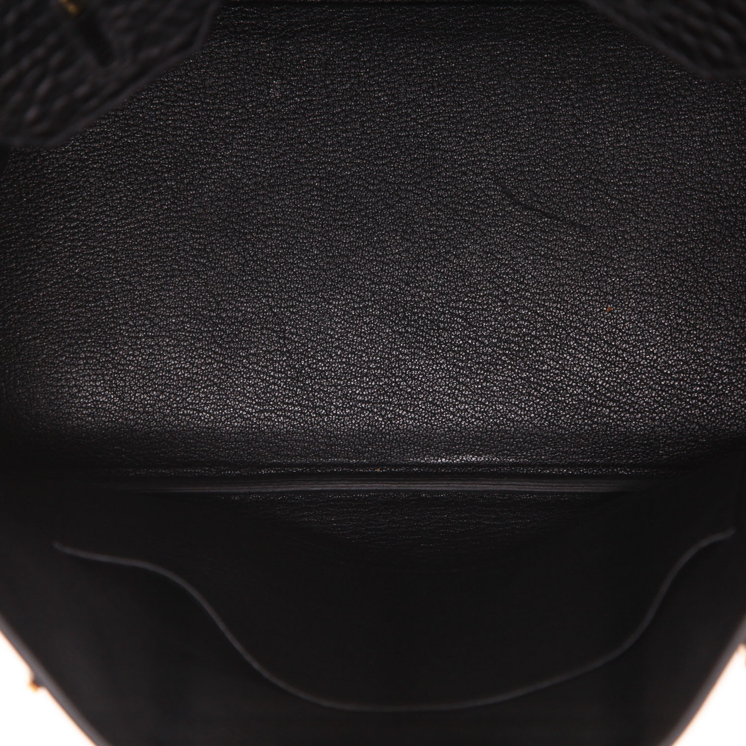 Bolso de mano Hermès  Birkin Touch 30 cm en cuero togo negro y aligátor negro - Detail D3