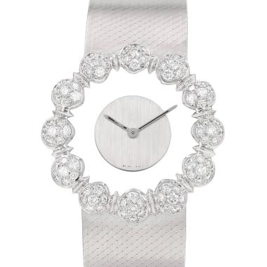 Jaeger-LeCoultre Vintage  in white gold Ref: Jaeger-LeCoultre - 7676  Circa 1970