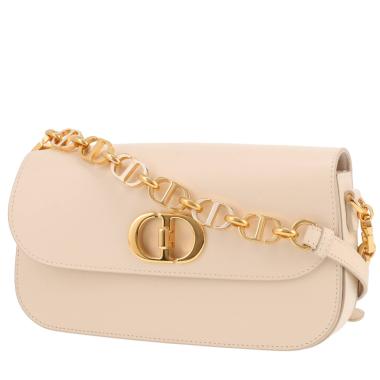 Dior  30 Montaigne Avenue shoulder bag  in beige leather