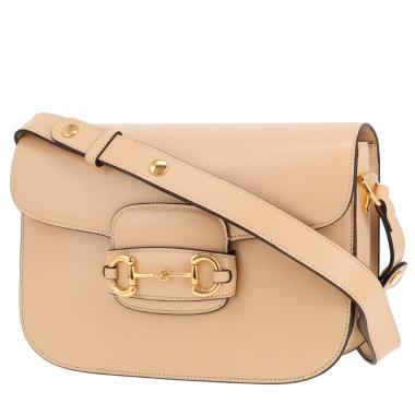 Gucci  1955 Horsebit handbag  in beige leather