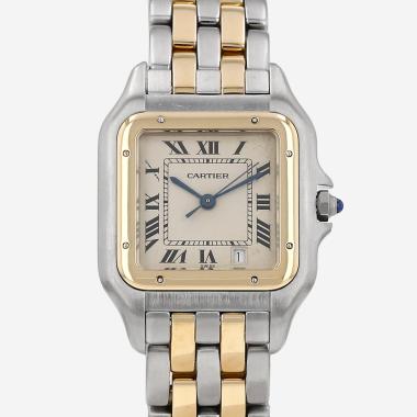 Cartier Panthère  medium model  in gold and stainless steel Ref: Cartier - 110000R  Circa 1990