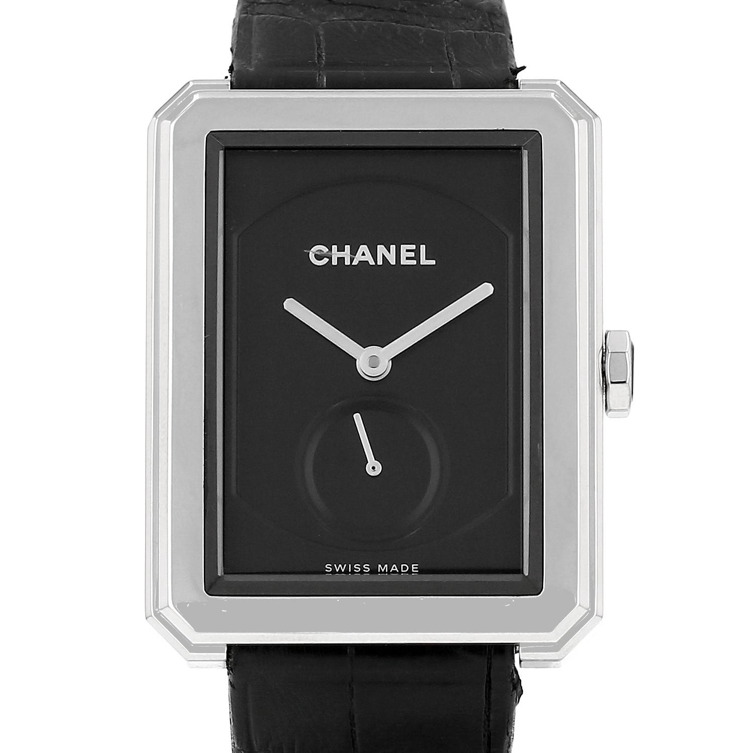 Montre Chanel Boy-friend grand modèle en acier Ref: Chanel - H5319