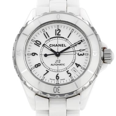 Chanel J12  in ceramic and stainless steel Ref: Chanel - H0970  Circa 2010