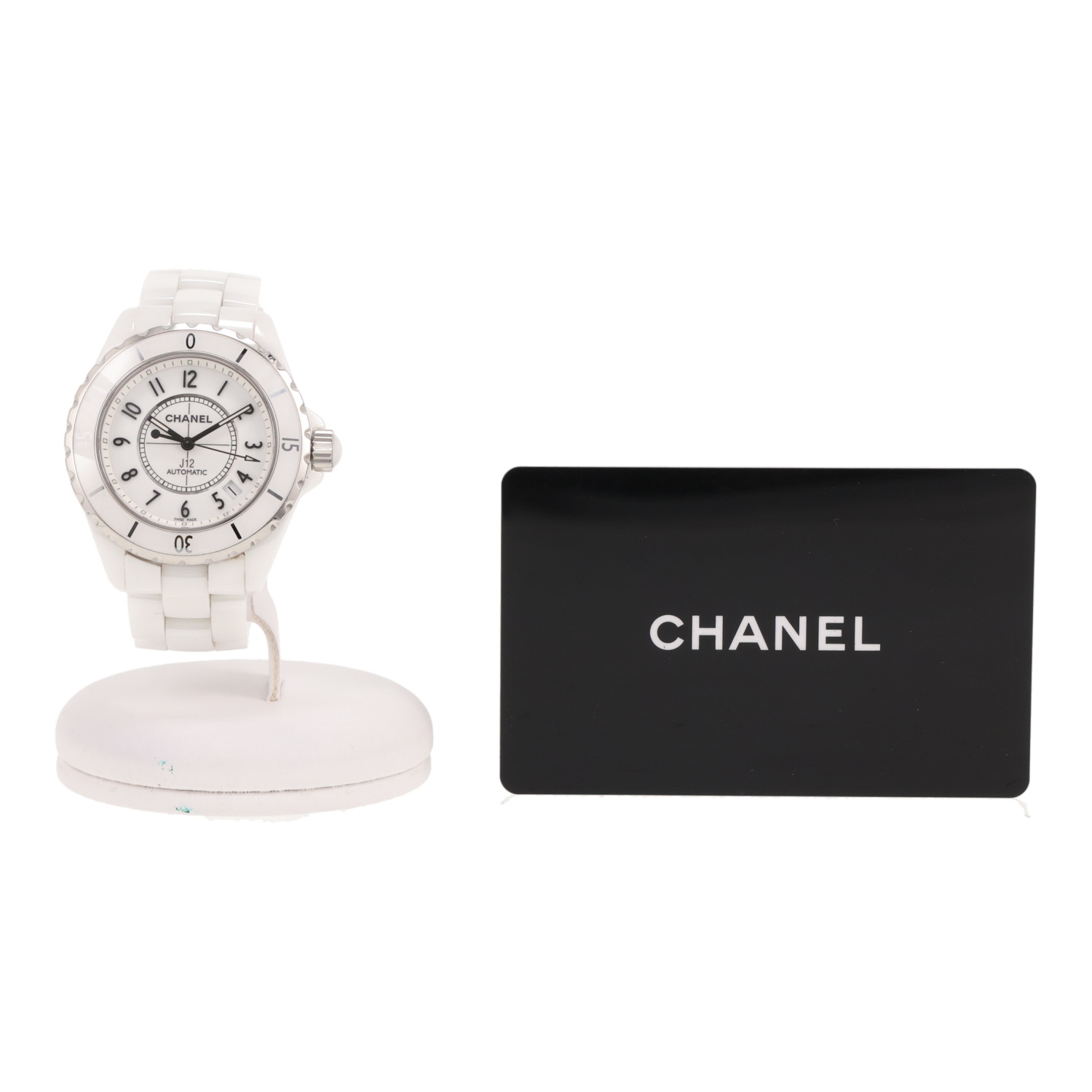 Reloj Chanel J12 de cerámica y acero. Ref.: Chanel - H0970. Alrededor de 2015
