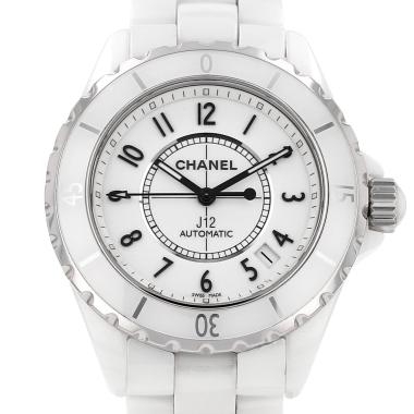 Orologio Chanel J12 in ceramica e acciaio Ref: Chanel - H0970  Circa 2015