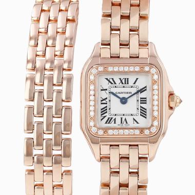 Montre Cartier Panthère en or rose Ref: Cartier - 4025  Vers 2010