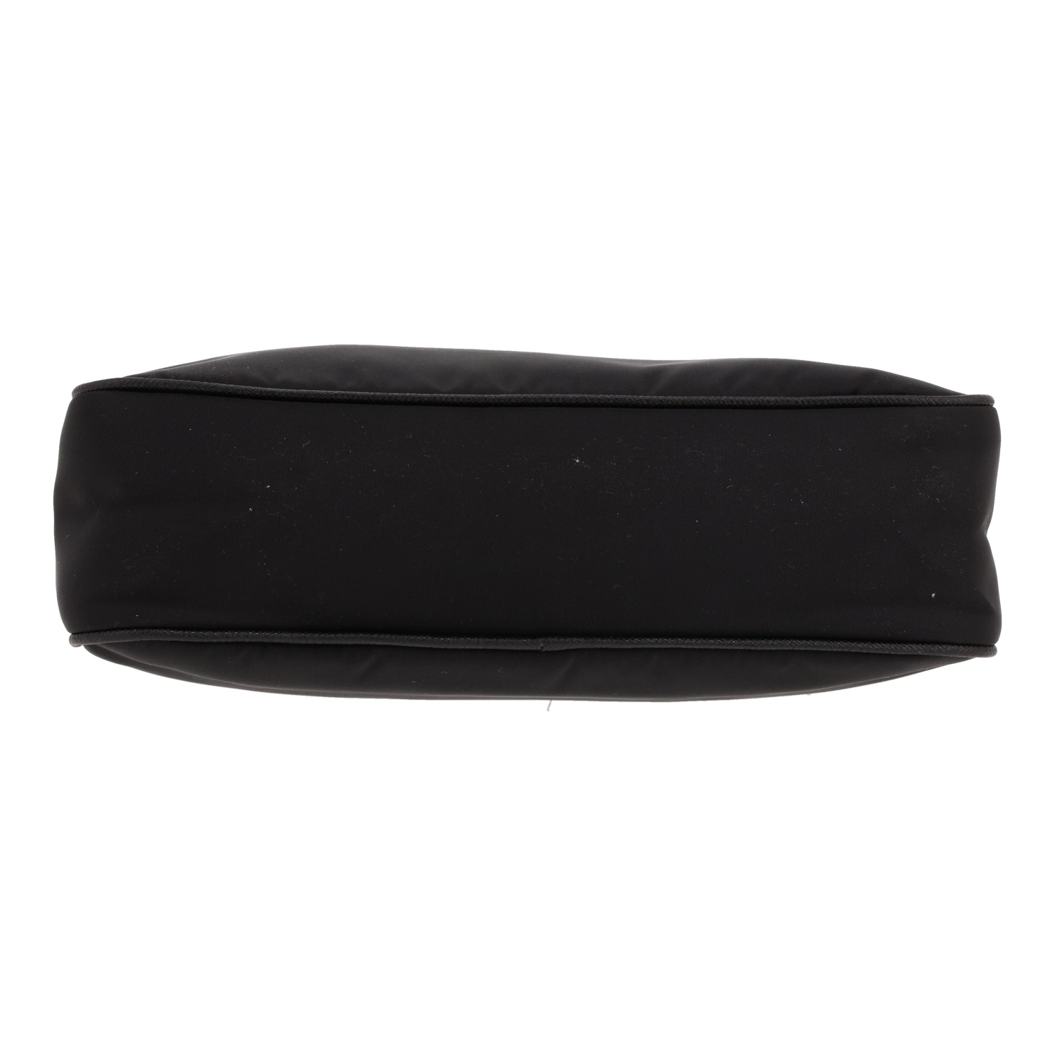 Bolso bandolera Prada  Re-Nylon en lona negra - Detail D1