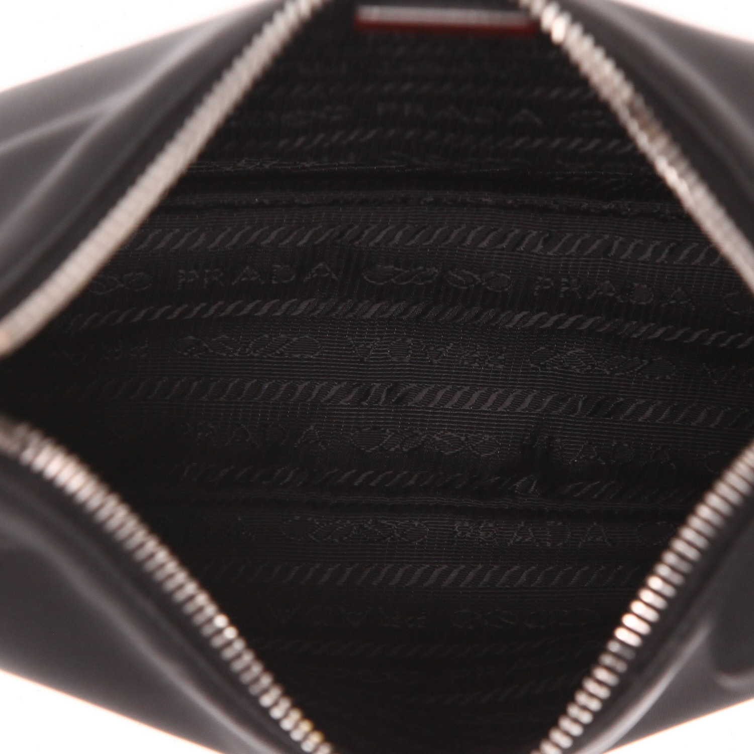 Sac bandoulière Prada  Re-Nylon en toile noire - Detail D3