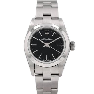Orologio Rolex Lady Oyster Perpetual in acciaio Ref: Rolex - 76080  Circa 1998