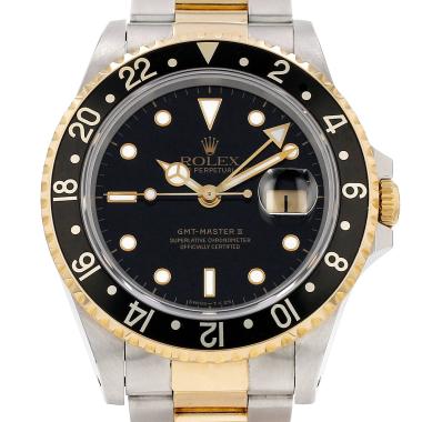 Orologio Rolex GMT-Master II in oro e acciaio Ref: Rolex - 16713  Circa 1993