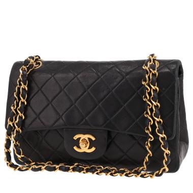 Borsa Chanel  Timeless Petit in pelle trapuntata nera