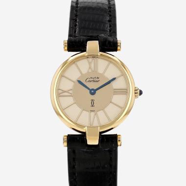 Montre Cartier Must Vendôme en vermeil Vers 1990