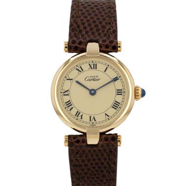 Orologio Cartier Must Vendôme in vermeil Ref: Cartier - 590004  Circa 1990