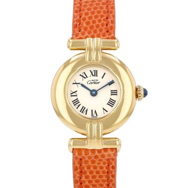 Montre Cartier Must Colisée en vermeil Ref: Cartier - 590002  Vers 1990