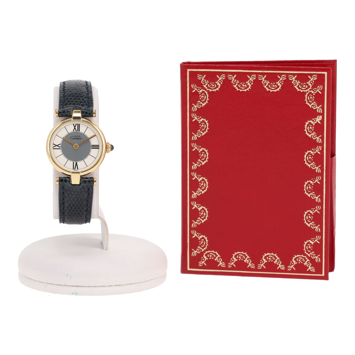 Orologio Cartier Must Vendôme in vermeil Ref: Cartier - 590004  Circa 1990 - Detail D2