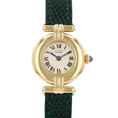 Cartier Colisee  in vermeil Circa 1990