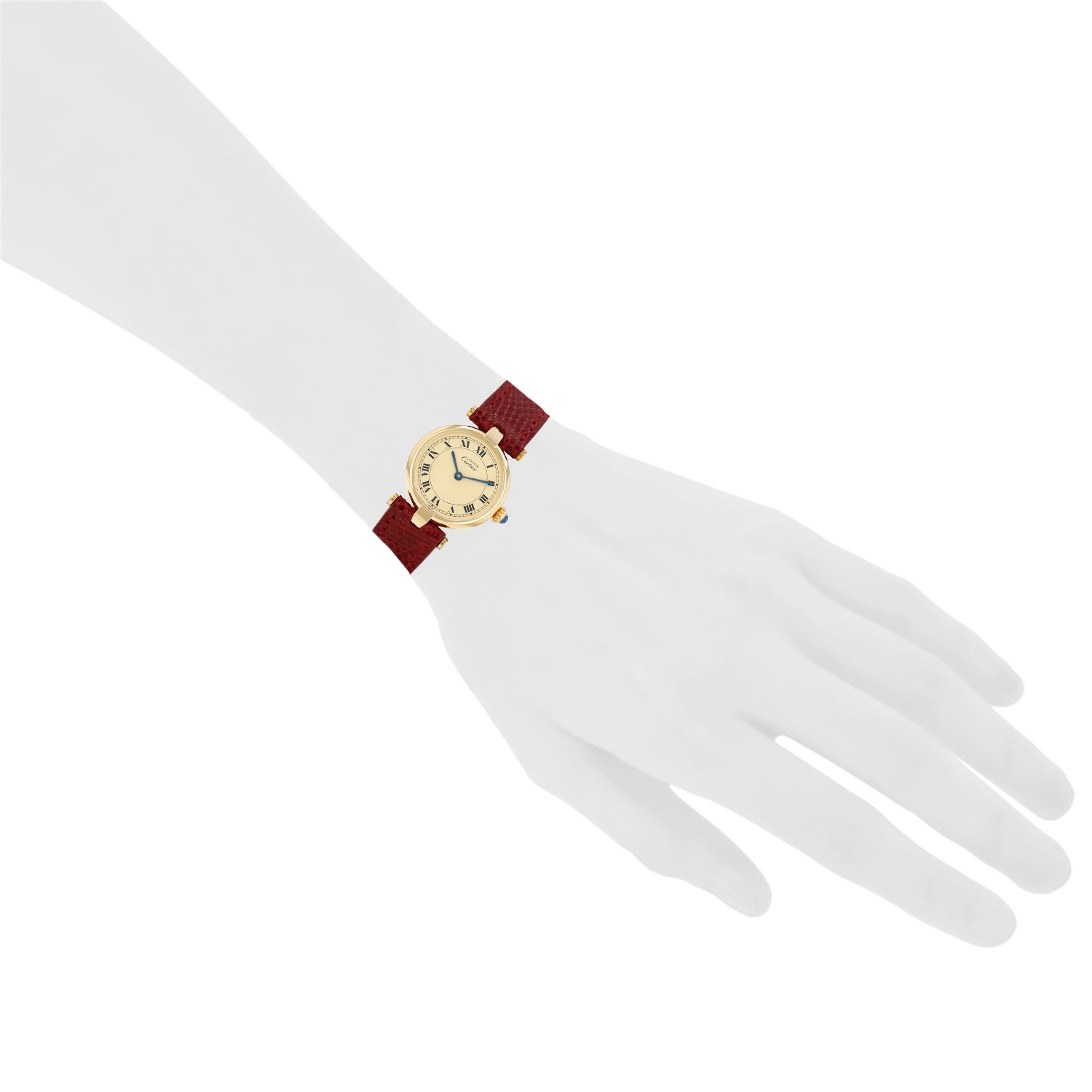 Cartier Must Vendôme  in vermeil Ref: Cartier - 590004  Circa 1990 - Detail D1