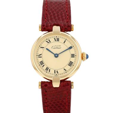 Montre Cartier Must Vendôme en vermeil Ref: Cartier - 590004  Vers 1990