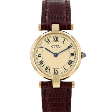 Orologio Cartier Must Vendôme in vermeil Circa 1990