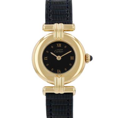 Reloj Cartier Must Colisée de plata dorada Ref: Cartier - 590002  Circa 1990