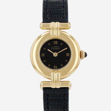 Montre Cartier Must Colisée en vermeil Ref: Cartier - 590002  Vers 1990