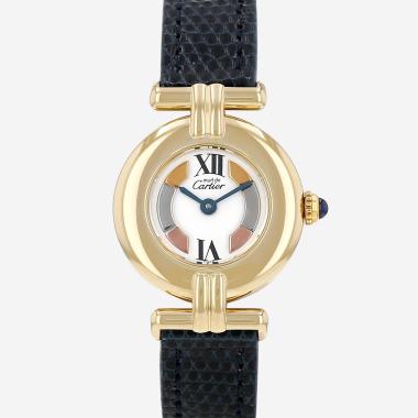 Cartier Must Colisée  in vermeil Ref: Cartier - 590002  Circa 1990