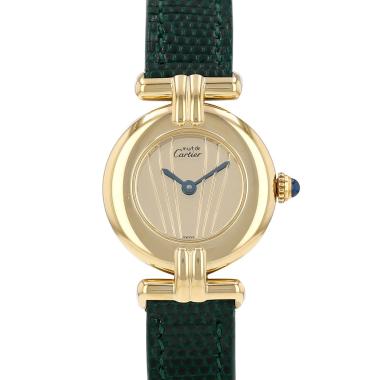 Orologio Cartier Colisee in vermeil Circa 1990