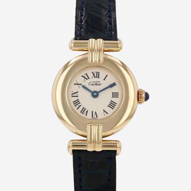 Montre Cartier Must Colisée en vermeil Ref: Cartier - 590002  Vers 1990