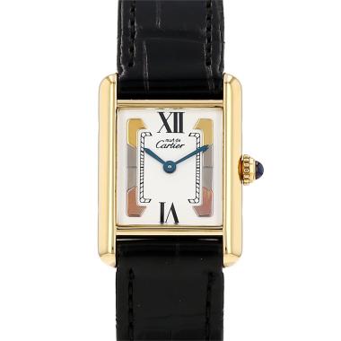 Cartier Tank Must  in vermeil Ref: Cartier - 5057001  Circa 1990