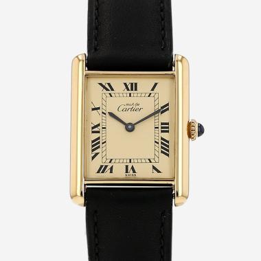 Cartier Tank Must  in vermeil