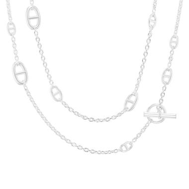 Collar Hermès Farandole 120 de plata