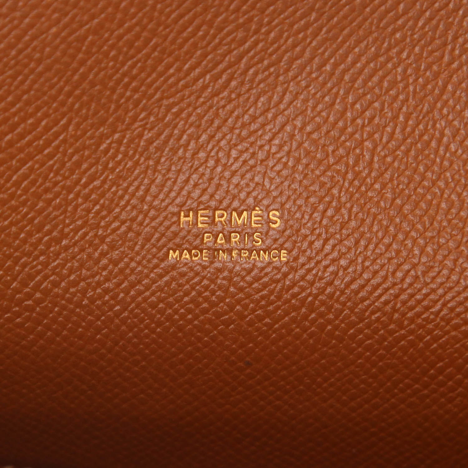 Sac à main Hermès  Kelly Sport en cuir Courchevel gold - Detail D2