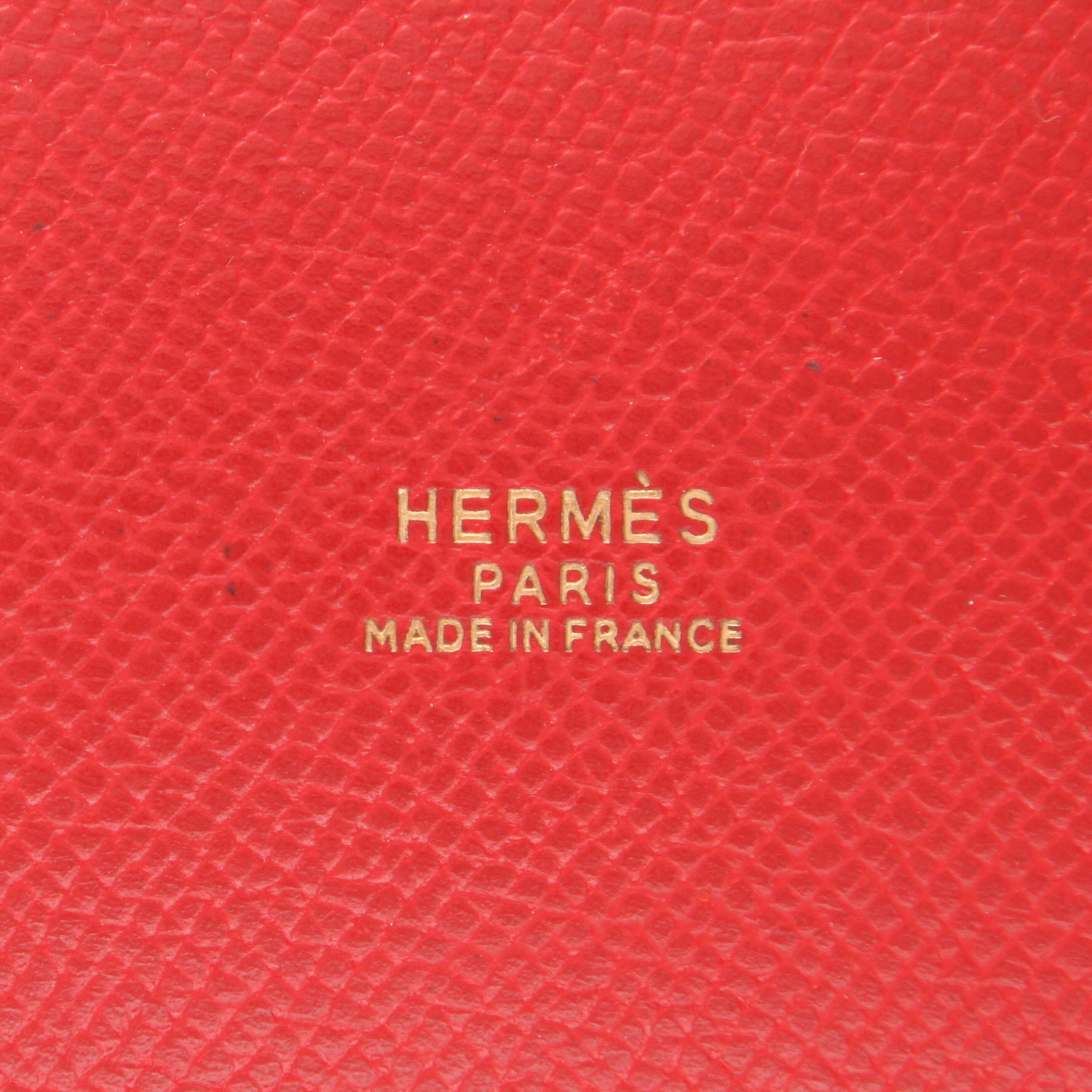 Bolso bandolera Hermès  Market modelo pequeño  en cuero Courchevel rojo Vif - Detail D2