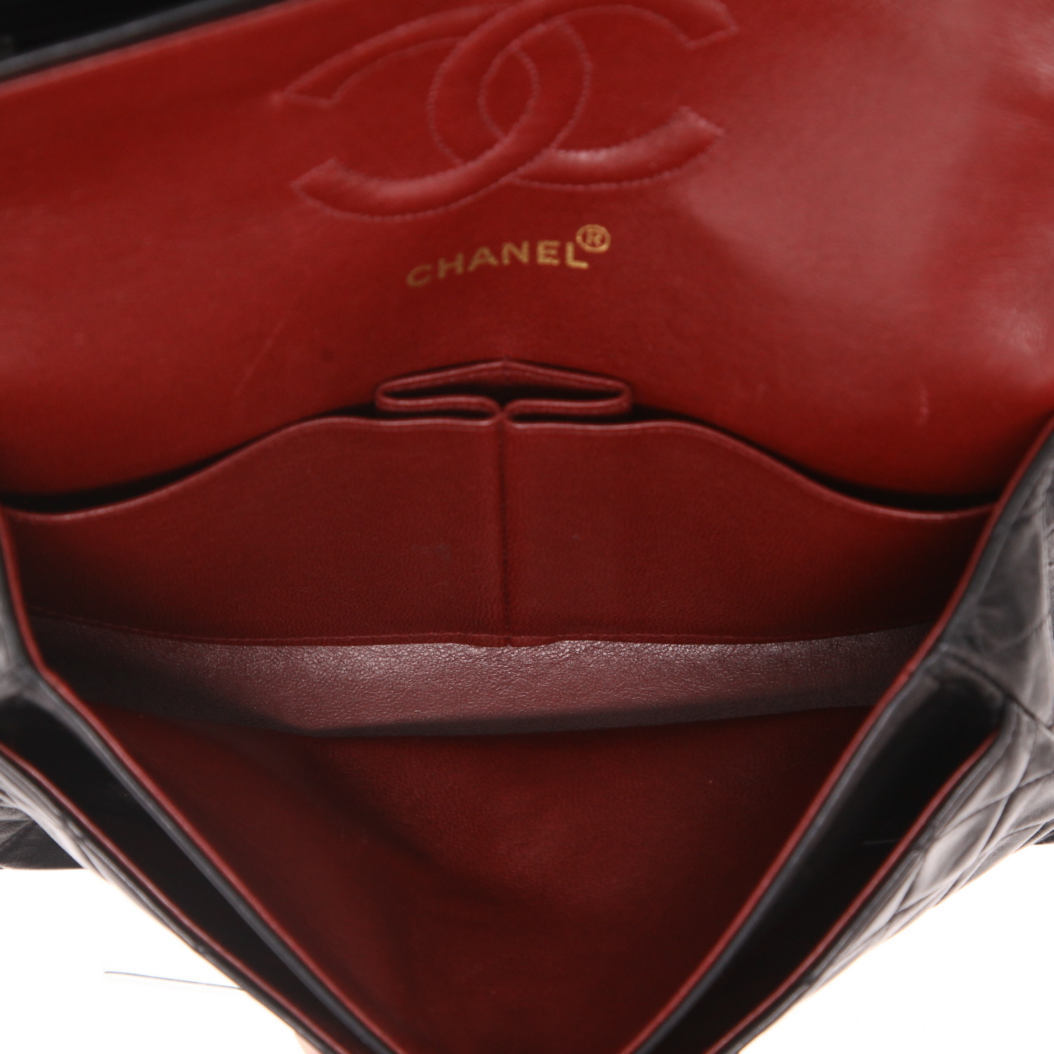 Chanel  Timeless Classic handbag  in black quilted leather - Detail D3